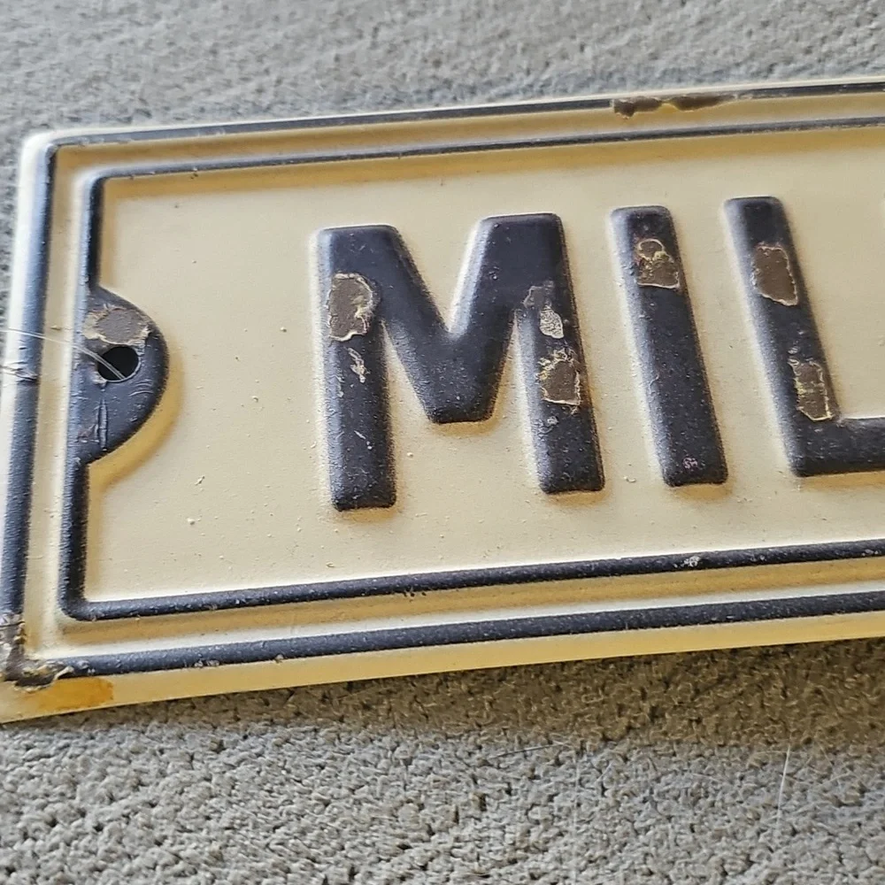 Collins Fresh + Original Milhouse Metal Wall Plaque